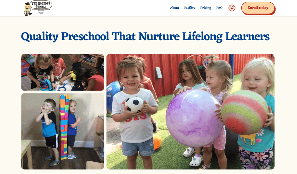 Child care websites